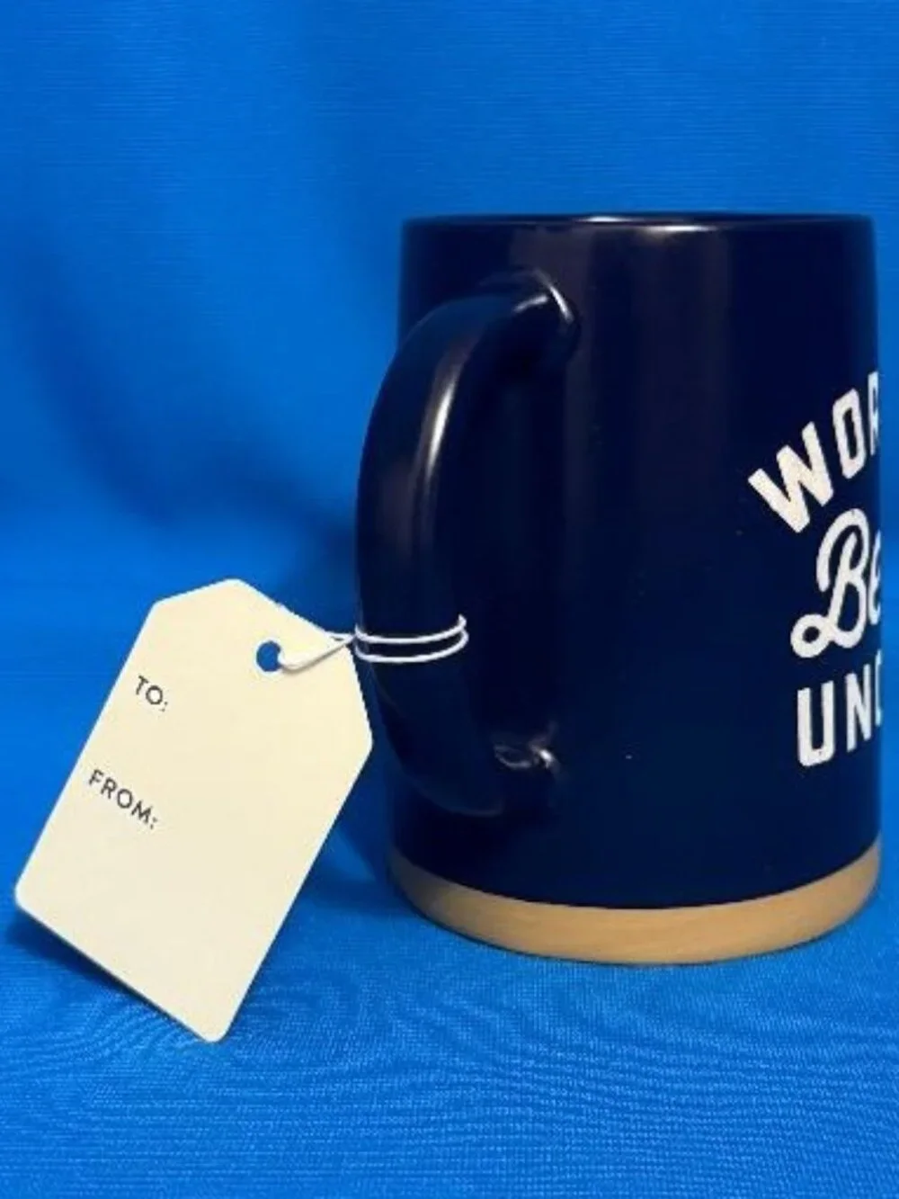 NEW ~ NWT & GREAT GIFT ~ WORLD'S BEST UNCLE MUG / CUP WITH # 1 UNCLE GIFT TAG